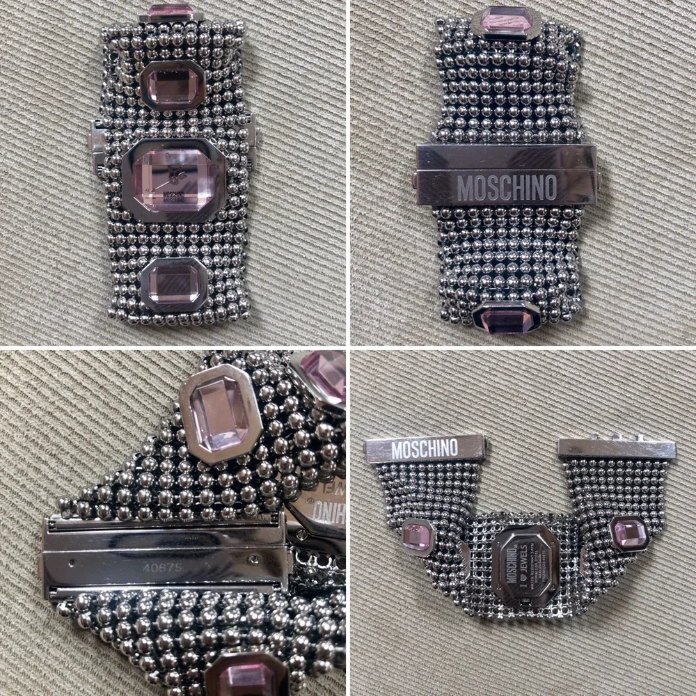 Moschino Cuff Bracelet/Watch🔥 - Picture 6 of 16